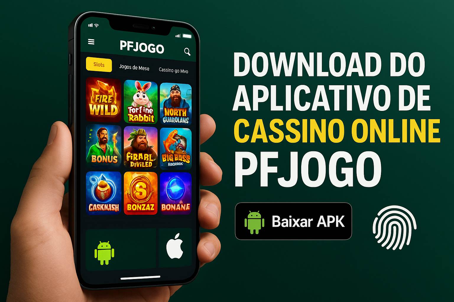 Login no Cassino PFJOGO 